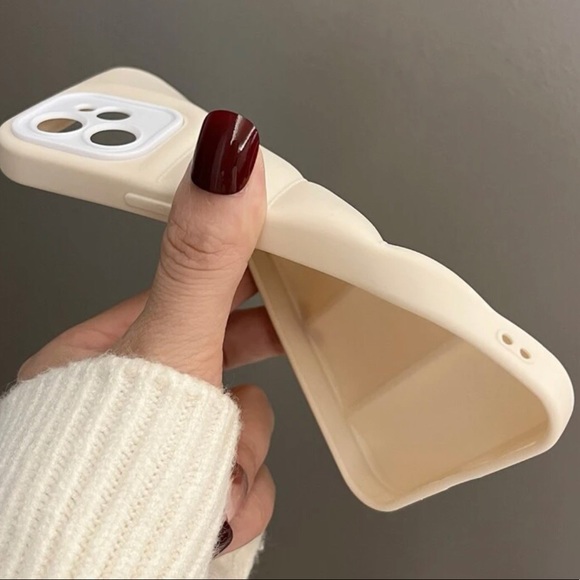 Beige Puffer IPhone Case - Picture 3 of 4